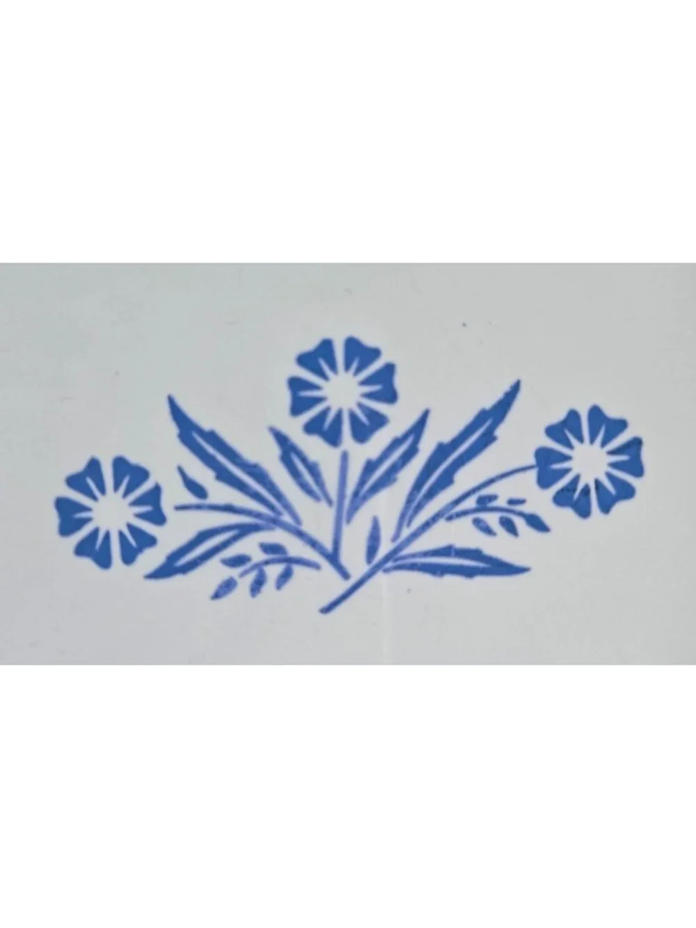 Corning Ware Blue Cornflower P-309 Pie Plate Baking Serve Dish Vintage
